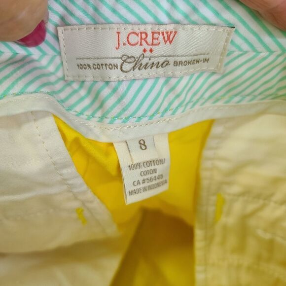 J Crew 100% Cotton Chino Shorts 8 - Picture 5 of 5